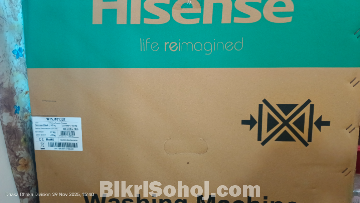 Hisense Top Load Washing Machine